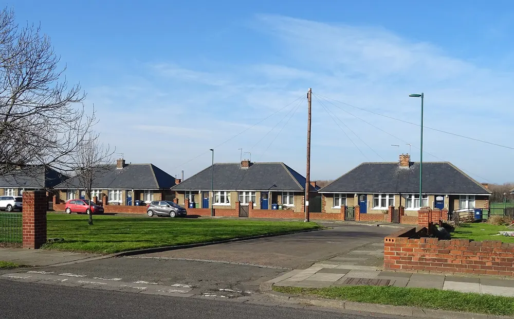 Bungalows on Broadway East, Dormanstown, Redcar